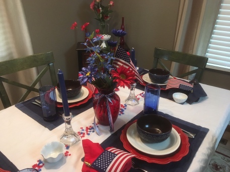 July 4th Tablescape 2